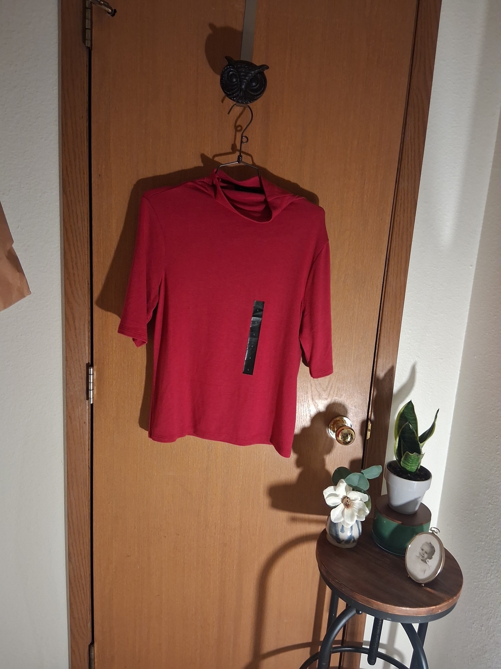 Banana Republic  Short-Sleeve Mock Neck Top